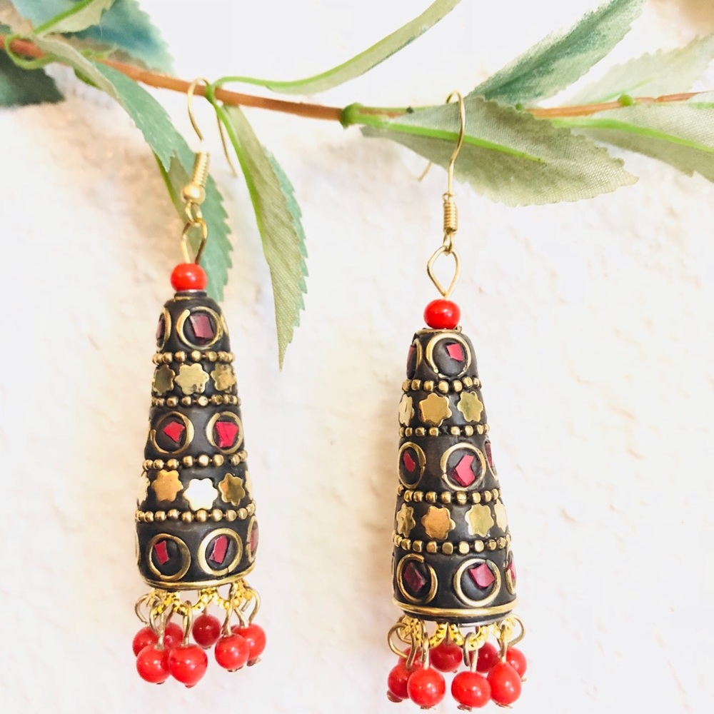 Tibetan jumkha Earring
